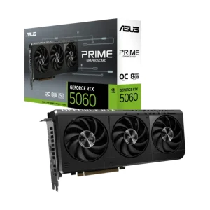 کارت گرافیک ایسوس RTX 5060 مدل ASUS PRIME GeForce RTX 5060 OC Edition 8GB GDDR7